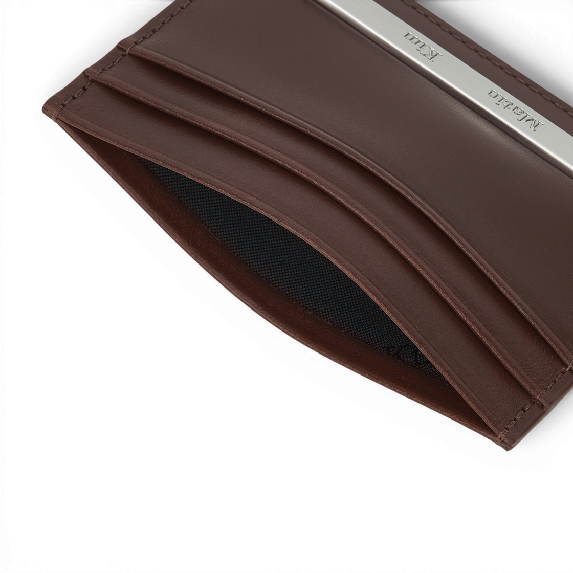 마뗑킴 빈티지 카드 지갑 브라운(Matin Kim Vintage Card Wallet Brown) - 4