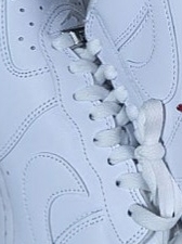 Nike x Supreme Air Force 1 Low White 착용 스타일