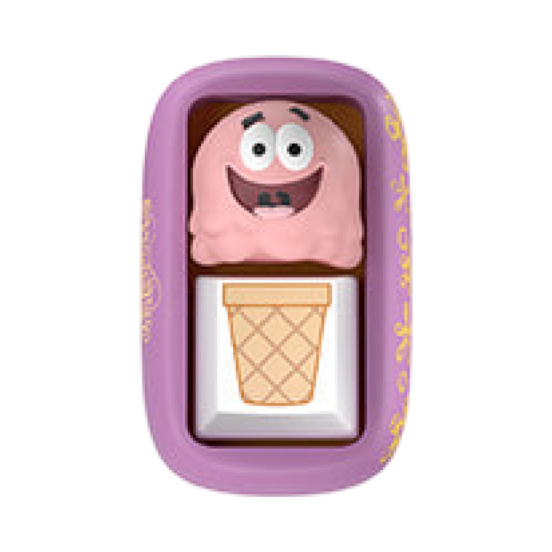 소프 스튜디오 스폰지밥 키캡 뚱이 아이스크림 (개봉 박스)(Soap Studio SpongeBob SquarePants Keycap Patrick Star Ice Cream (Opened Case))