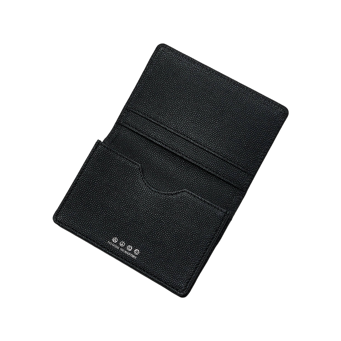 언더커버 UC2A9C07-2 엠보스드 레더 카드 케이스 블랙 실버(Undercover UC2A9C07-2 Embossed Leather Card Case Black Silver) - 3