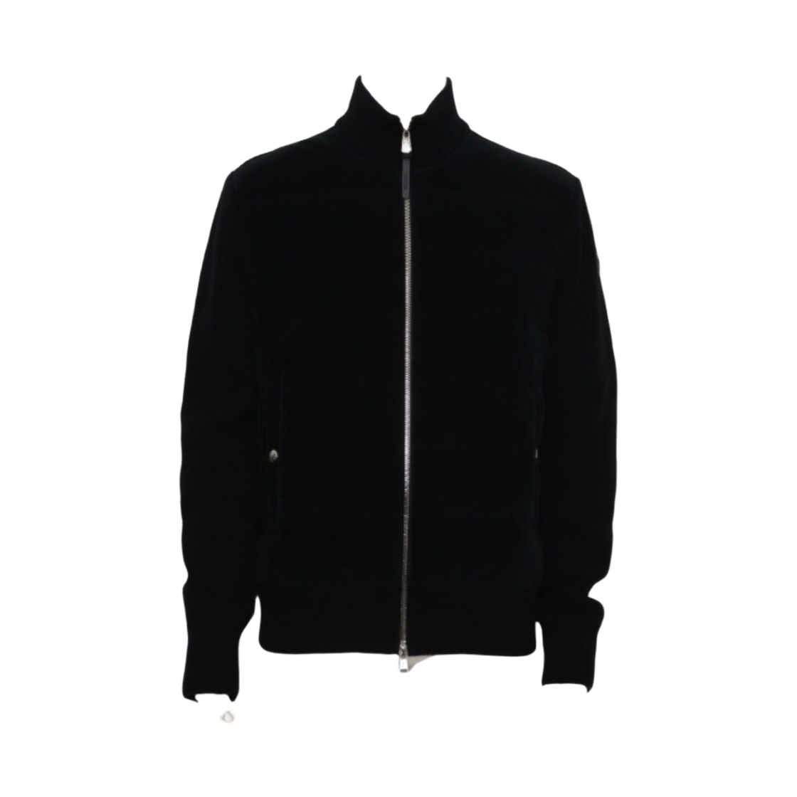 몽클레르 I20919B00028 블랙 TRICOT 트리콧 코듀로이 니트 패딩 가디건aa63389(Moncler Black Tricot Corduroy Knit Padded Cardigan) - 1