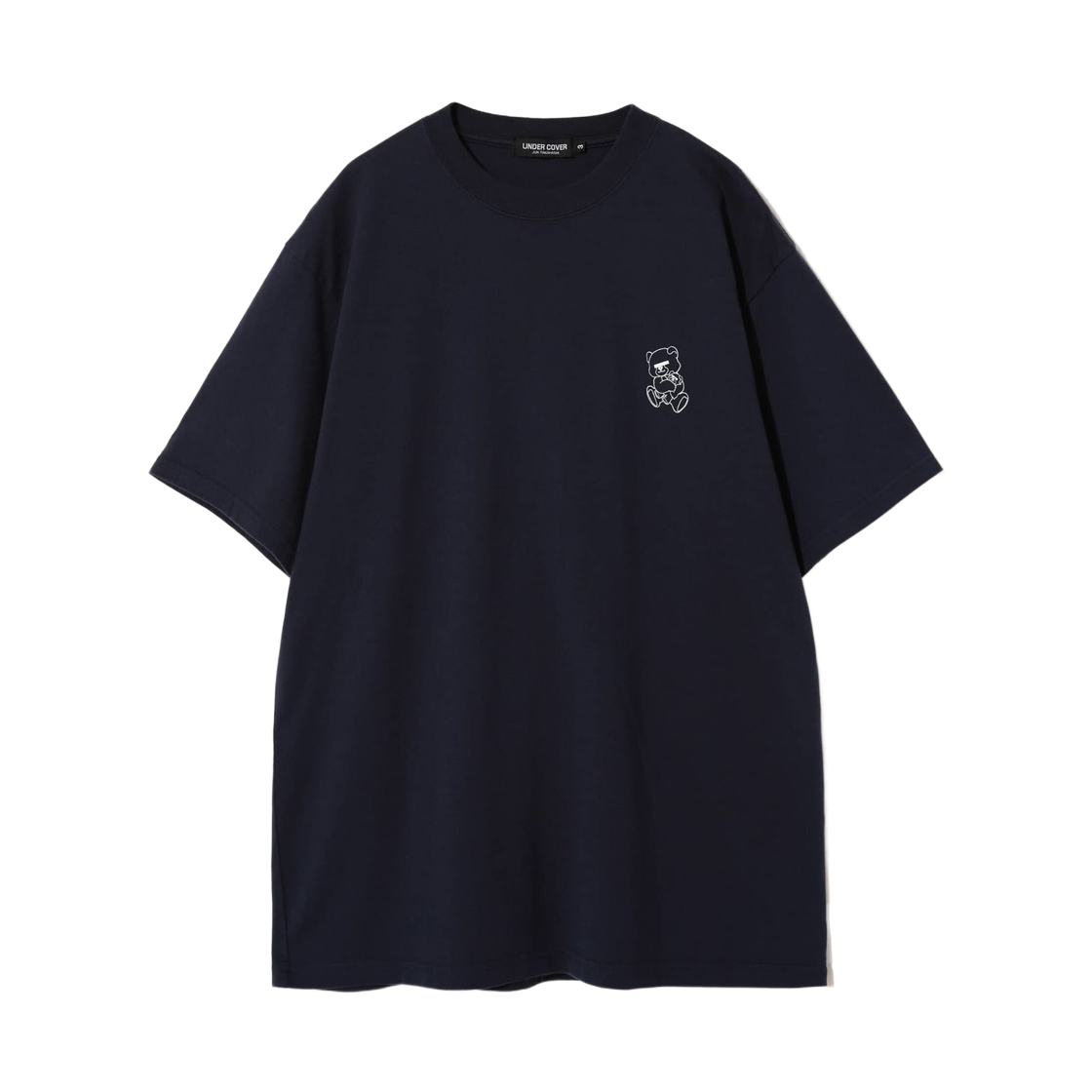 언더커버 UB0D3804 코튼 티셔츠 네이비(Undercover UB0D3804 Cotton T-Shirt Navy)
