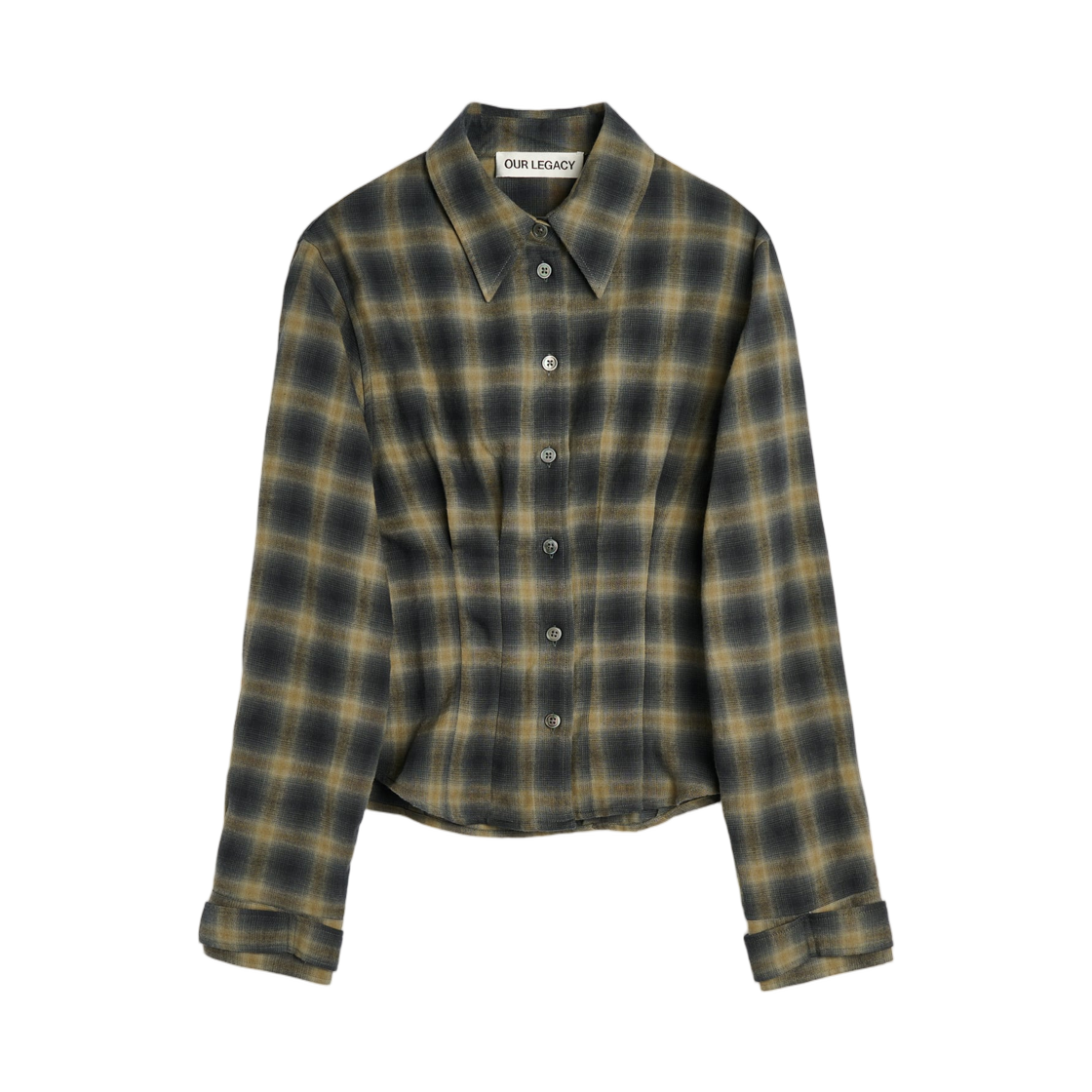 W4262EYC (W) Our Legacy Envelop Shirt Yukon Check Woolton