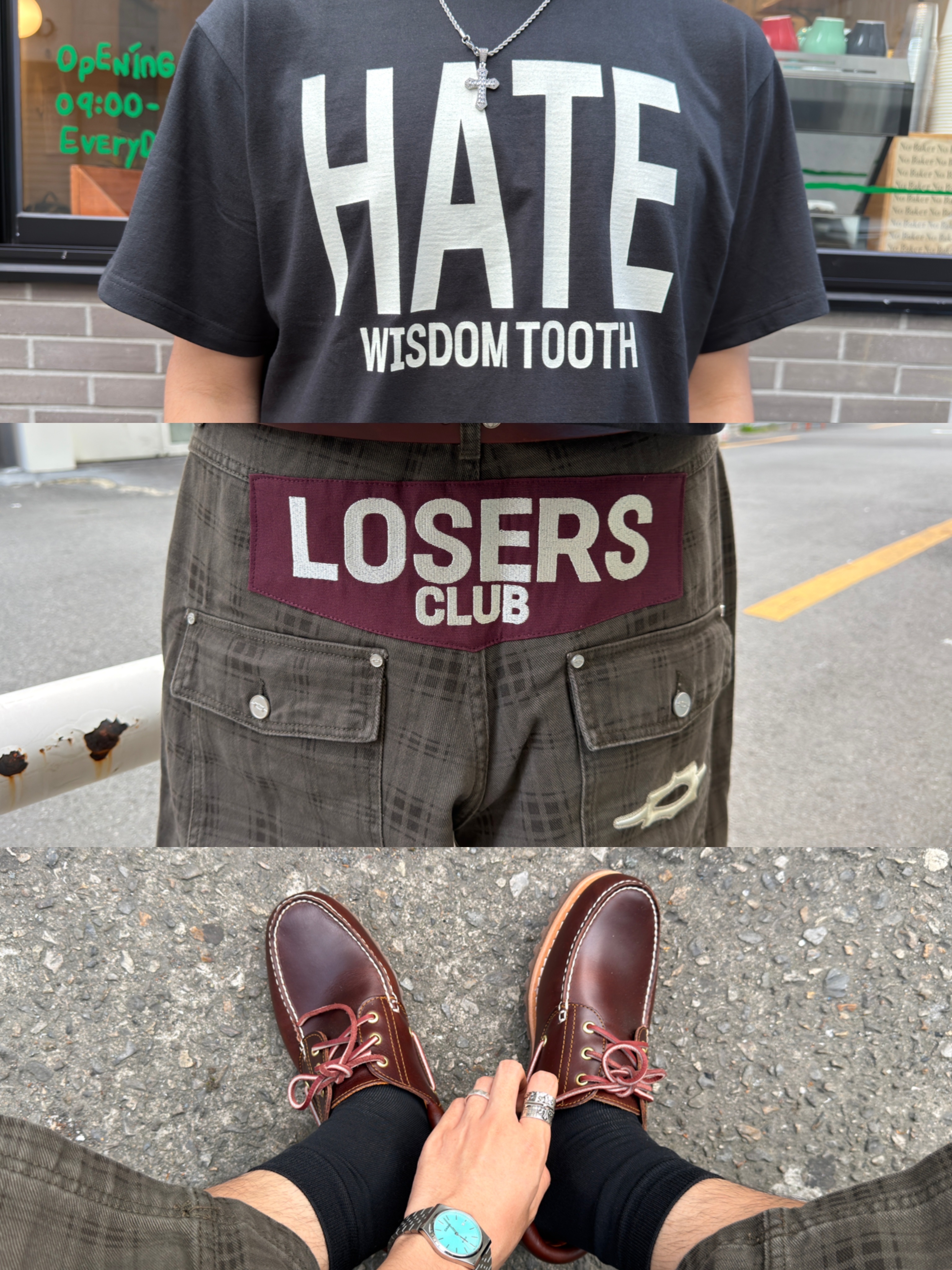 Timberland Classic 3-Eye Boat Shoes Brown - Wide, Casio MTP-B145D-2A1V 착용 스타일 - 7