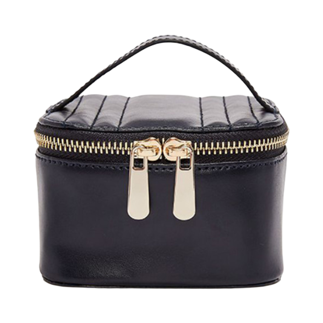 766517 Wolf 1834 Maria Zip Jewelry Cube Navy