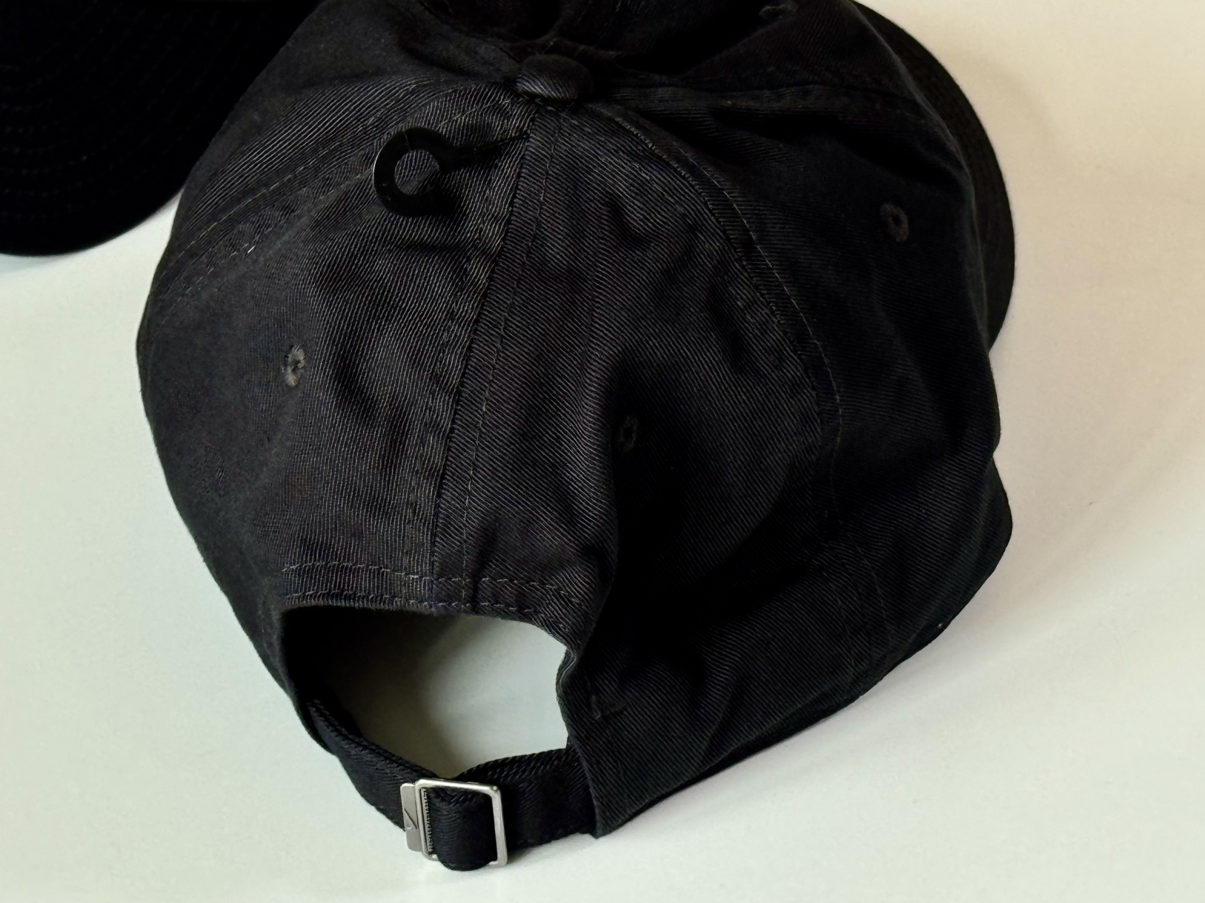 Nike New York Yankees Club Adjustable Hat Black 착용 스타일 - 5