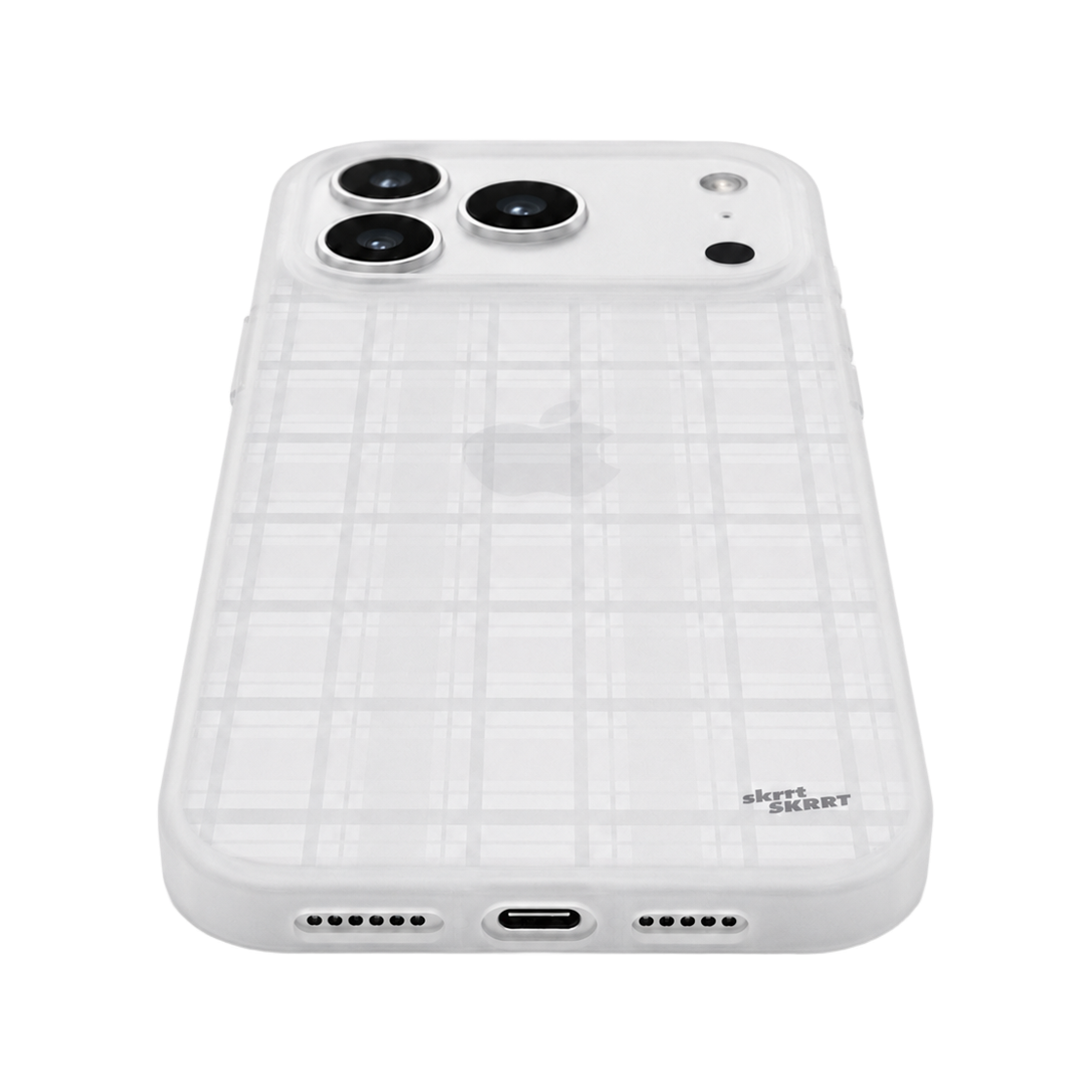 나인틴프라이데이 그레이 무드 무광 케이스 - 그레이 체크(NINETEENFRIDAY  Gray Mood Matte Case - gray check) - 4