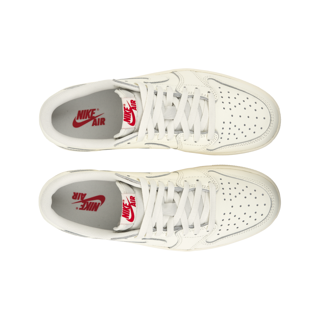 조던 1 레트로 로우 OG 세일 앤 유니버시티 레드(Jordan 1 Retro Low OG Sail and University Red) - 5