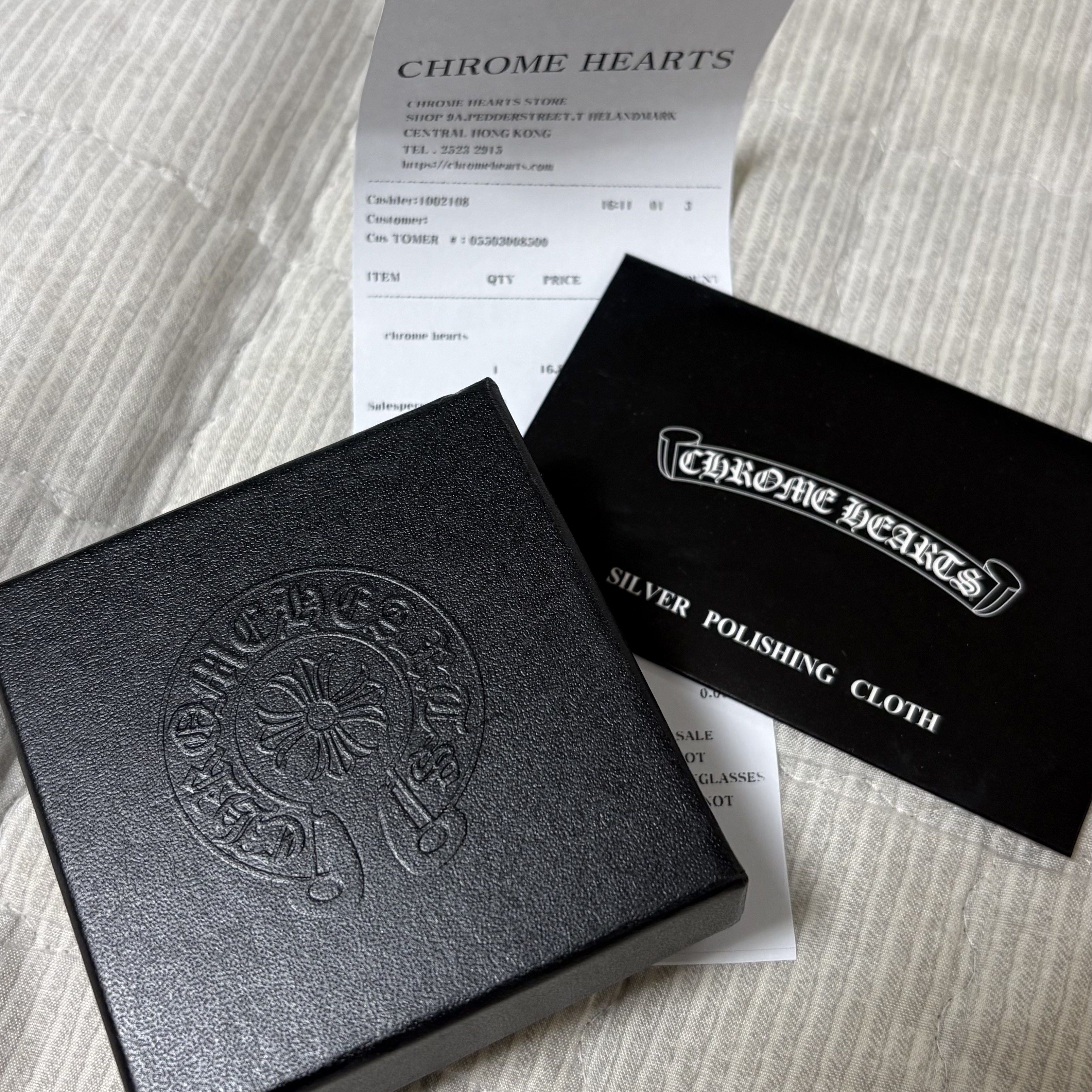 Chrome Hearts Spacer Forever Ring 6mm Silver 착용 스타일