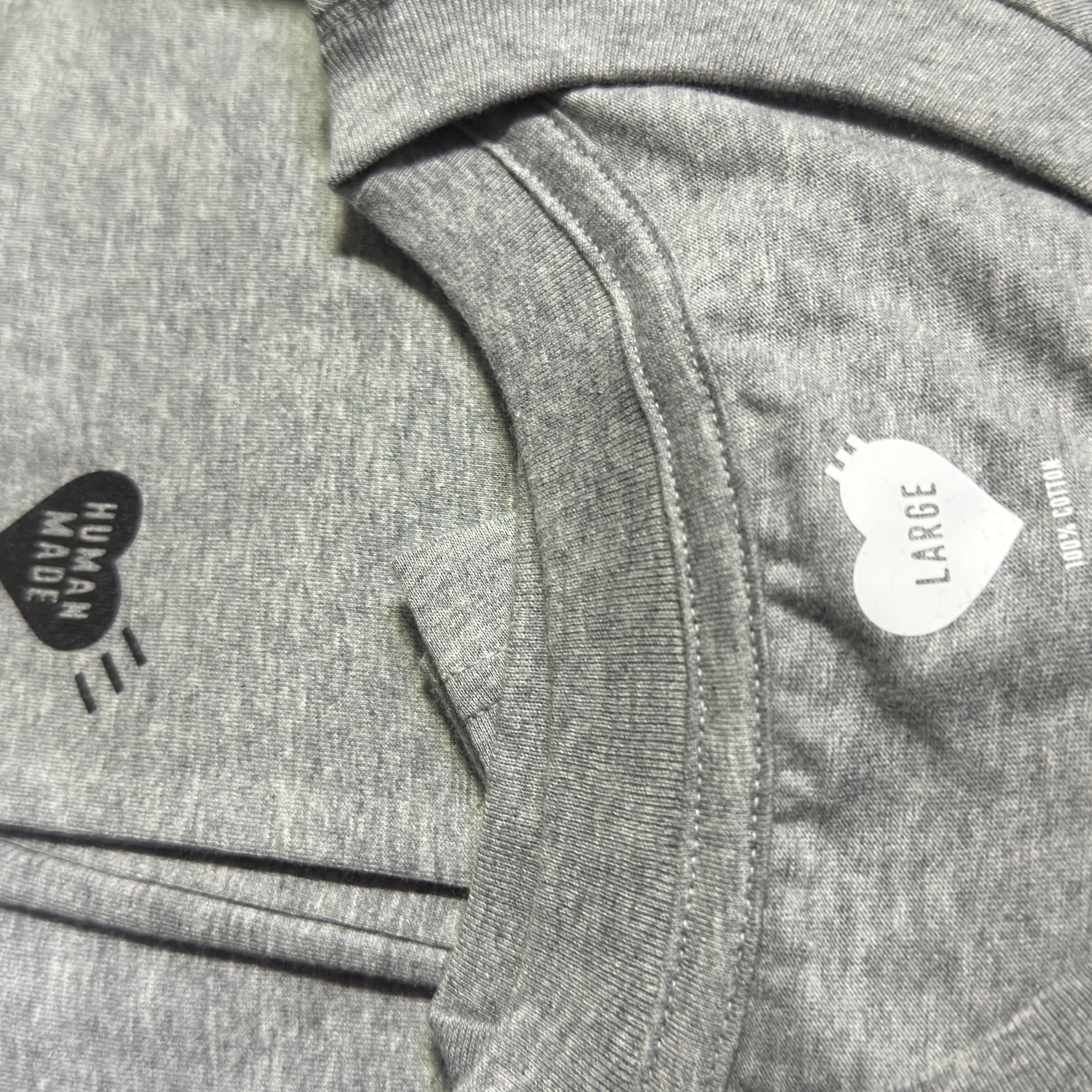 Human Made T-Shirts Gray (3 Pack) 착용 스타일