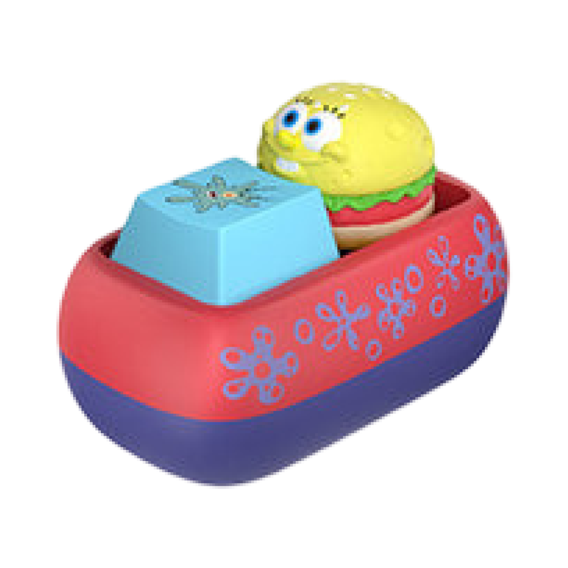 소프 스튜디오 스폰지밥 키캡 스폰지밥 버거 (개봉 박스)(Soap Studio SpongeBob SquarePants Keycap Spongebob Burger (Opened Case))