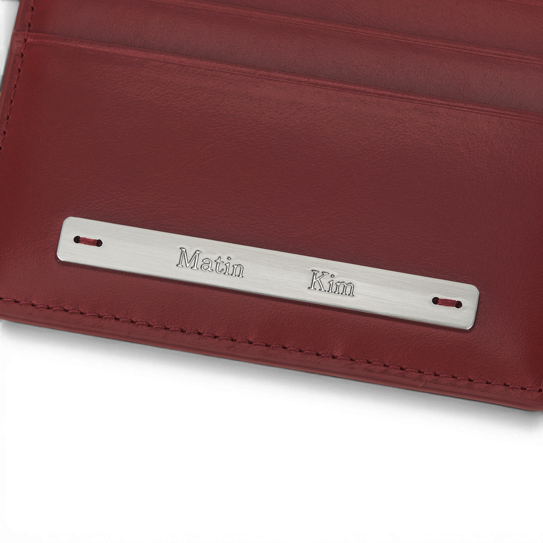 마뗑킴 빈티지 카드 지갑 레드(Matin Kim Vintage Card Wallet Red) - 3
