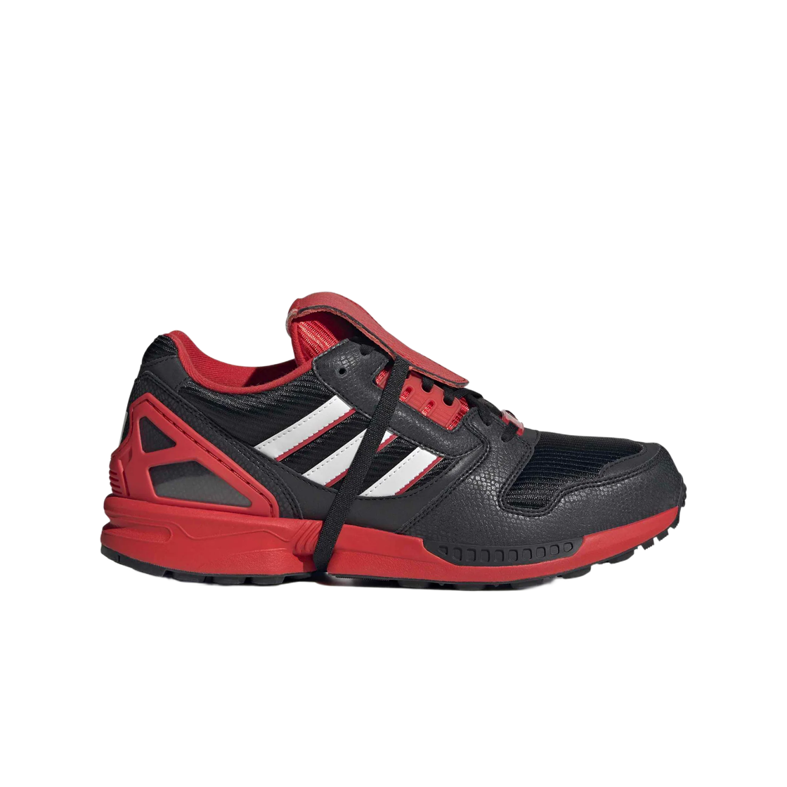 KJ8784 Adidas x Atmos ZX 8000 Core Black Red