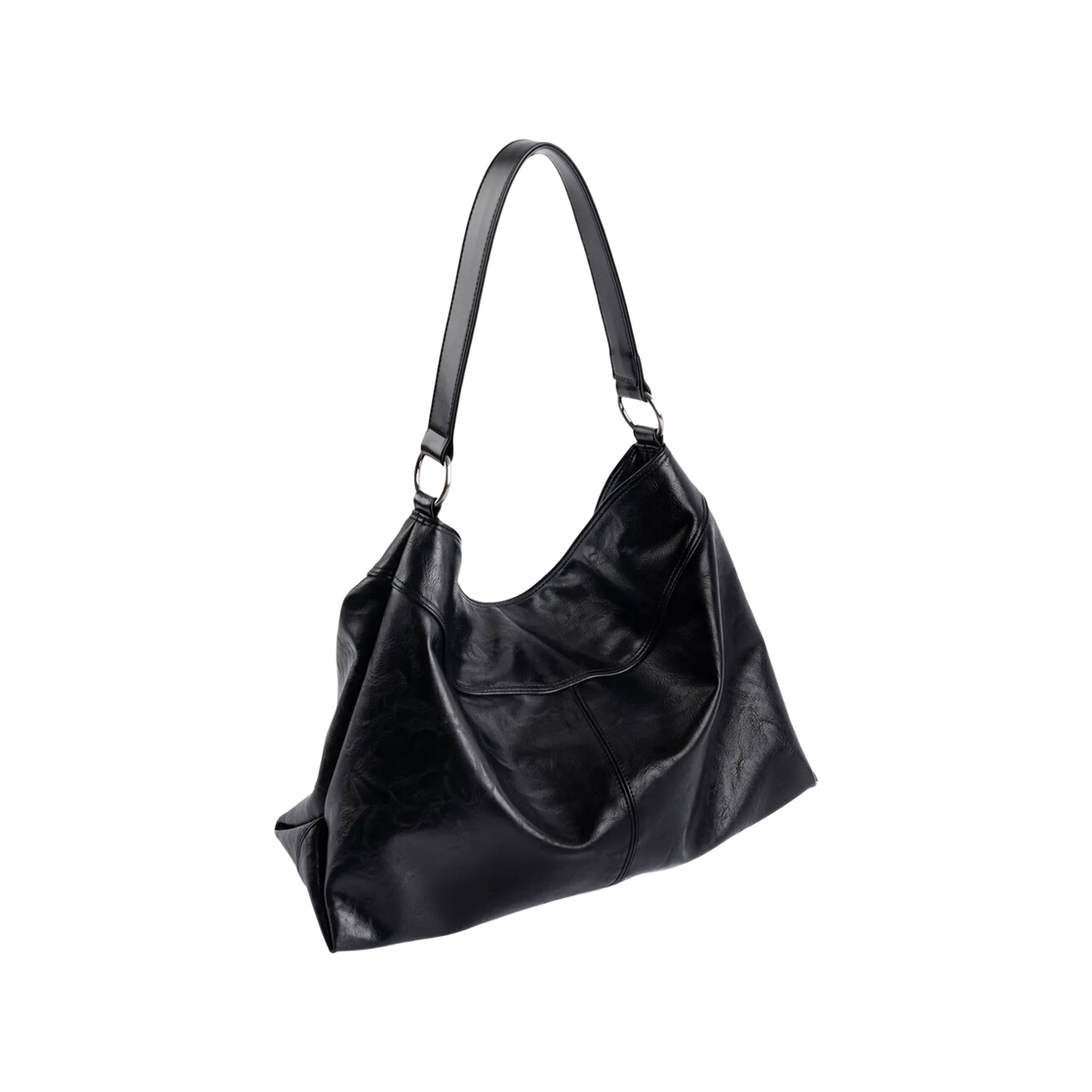 하아카이브 x 해수 컨투어 레더블랙 숄더백(Hah Archive x Haesu Contour Shoulder Bag Leather Black) - 4
