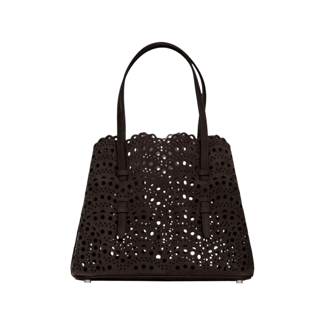 알라이아 미나 25 토트백 브라운(Alaia Mina 25 Tote Bag Brown)