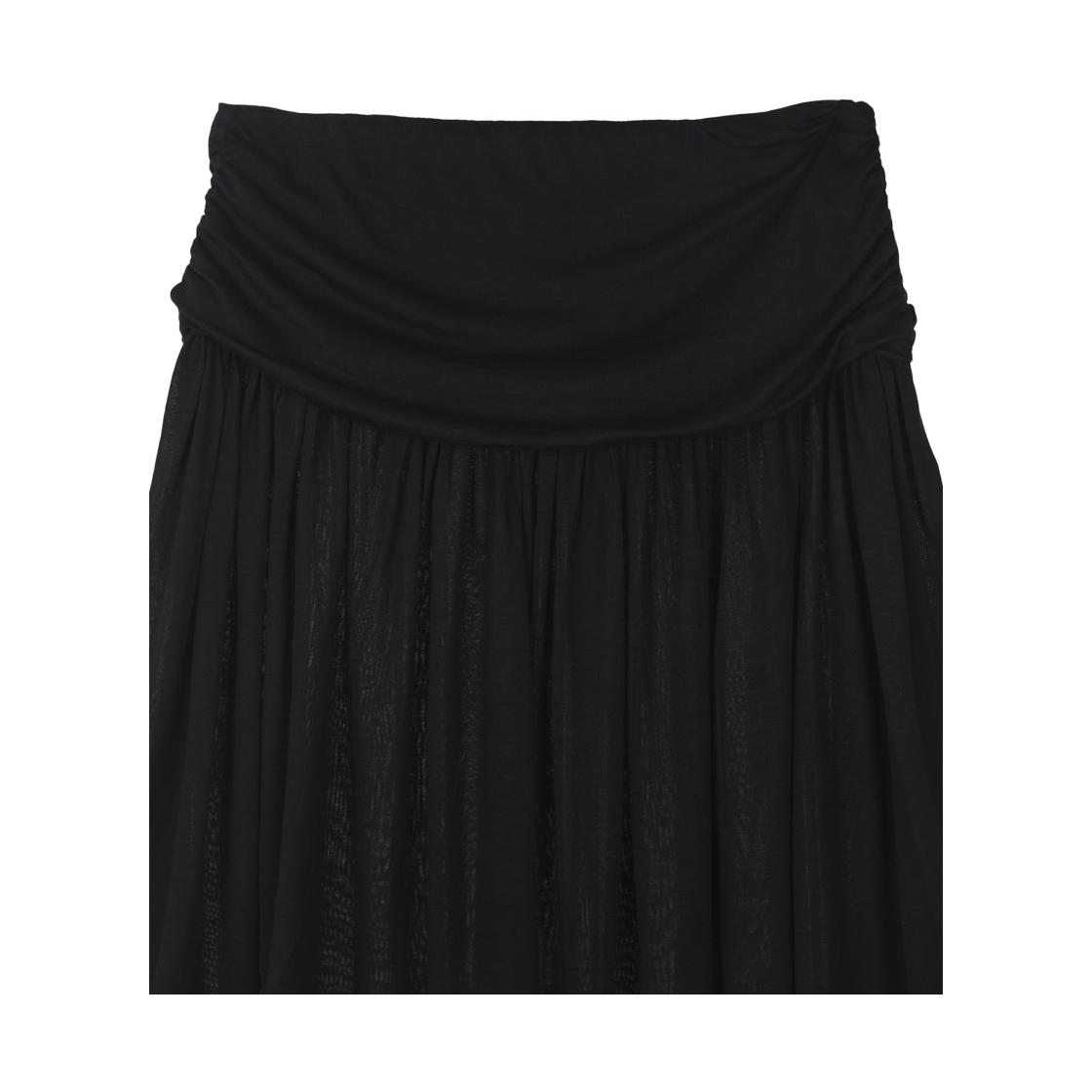 아크무어 밴딩 플로우 스커트 블랙(ARCMOOR Banding Flow Skirt Black) - 2