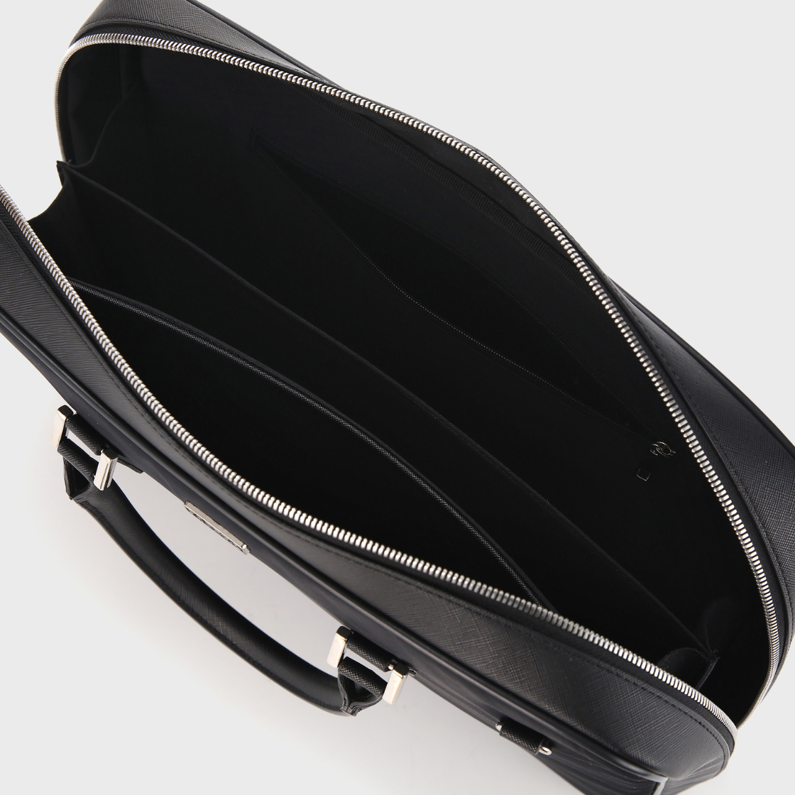 프록시엘 리사이클 나일론 와이드 오픈 브리프케이스 블랙(PROXY.L Recycled Nylon Wide Open Briefcase Black) - 5