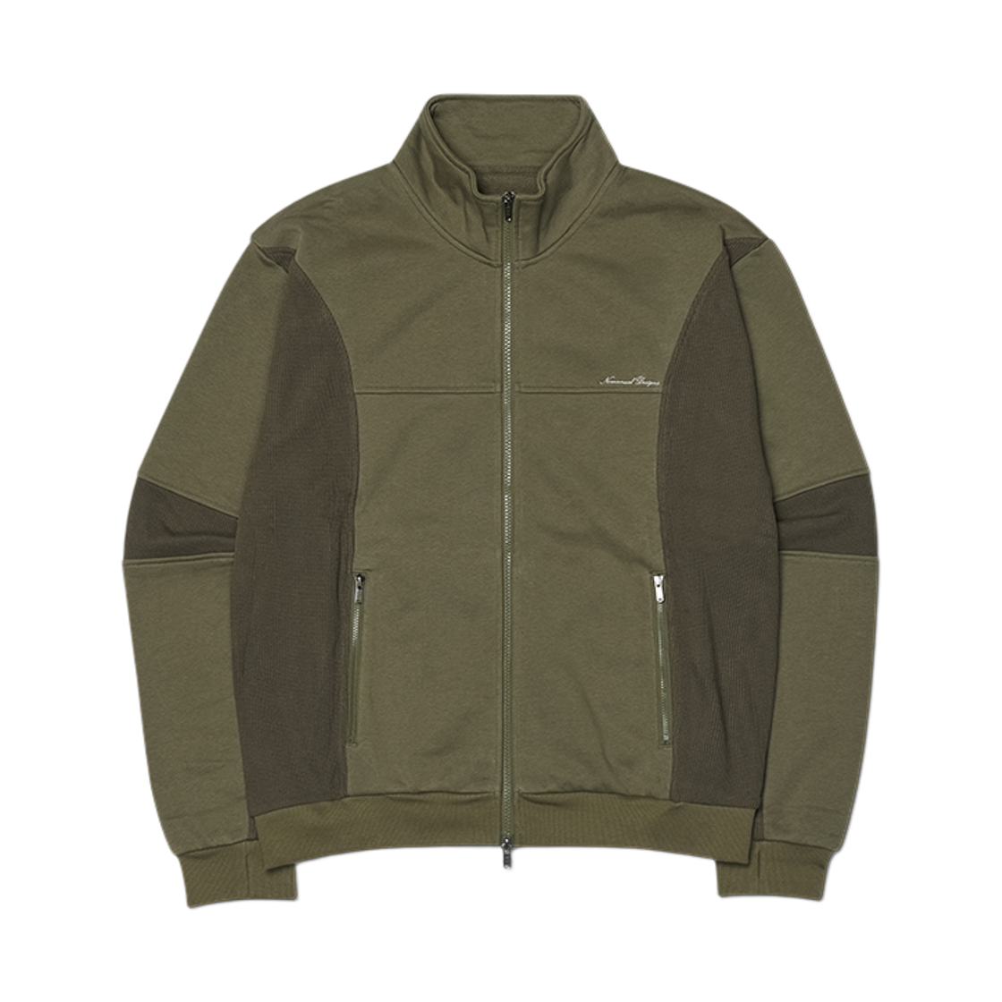 NMSS62TT02KHA NOMANUAL NM Waffle Blended Jersey Khaki