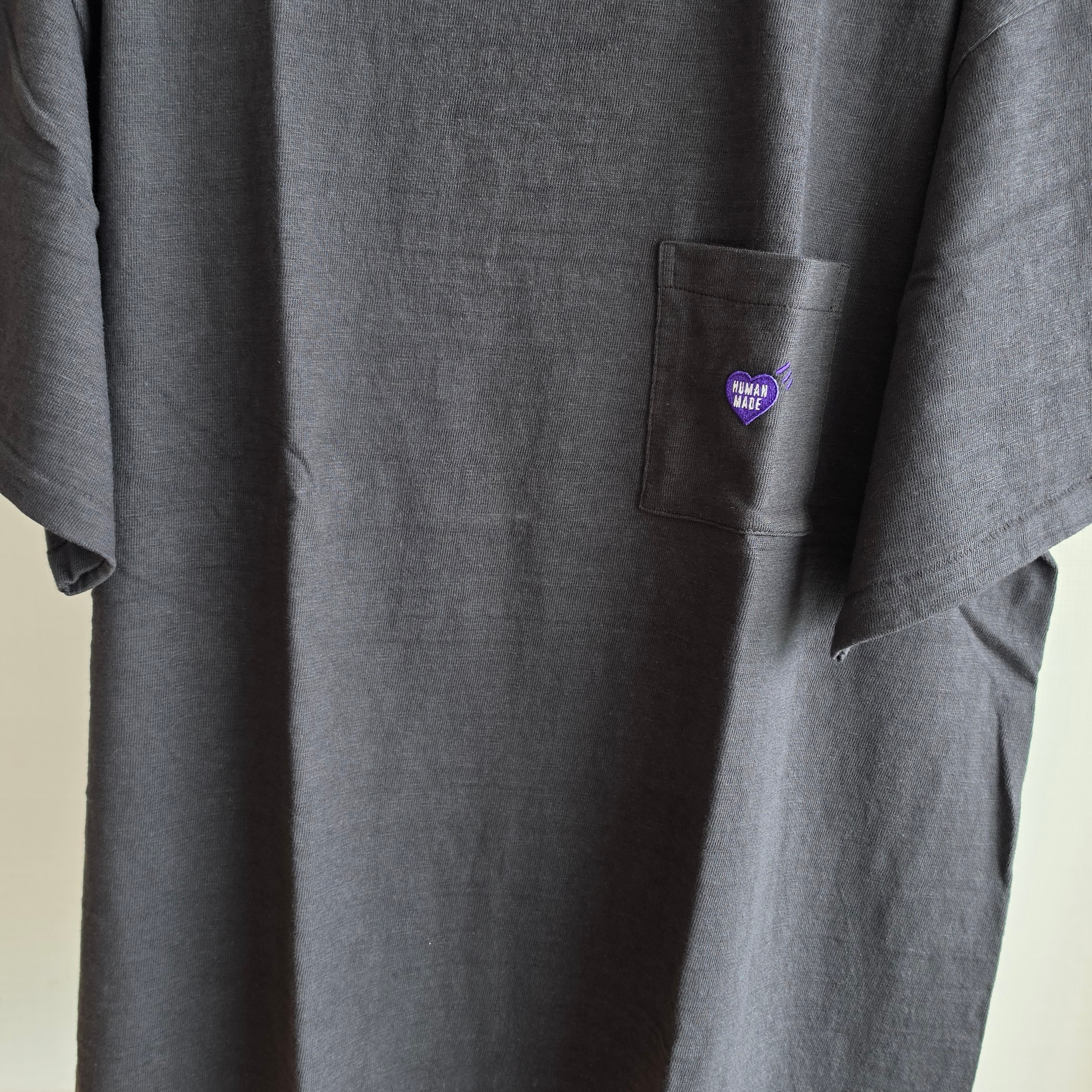 Human Made Pocket T-Shirt Black - Fukuoka Store Exclusive 착용 스타일 - 1