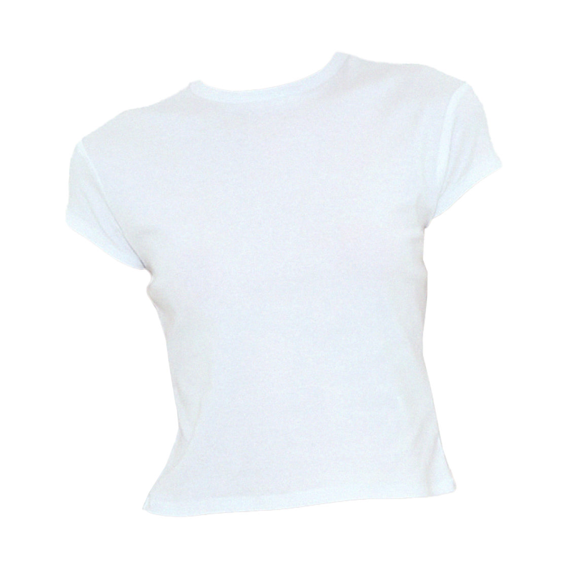 (W) 이니어 262 라이트웨이트 베이비 티셔츠 퓨어 화이트((W) Innir 262 Lightweight Baby T-Shirt Pure White)