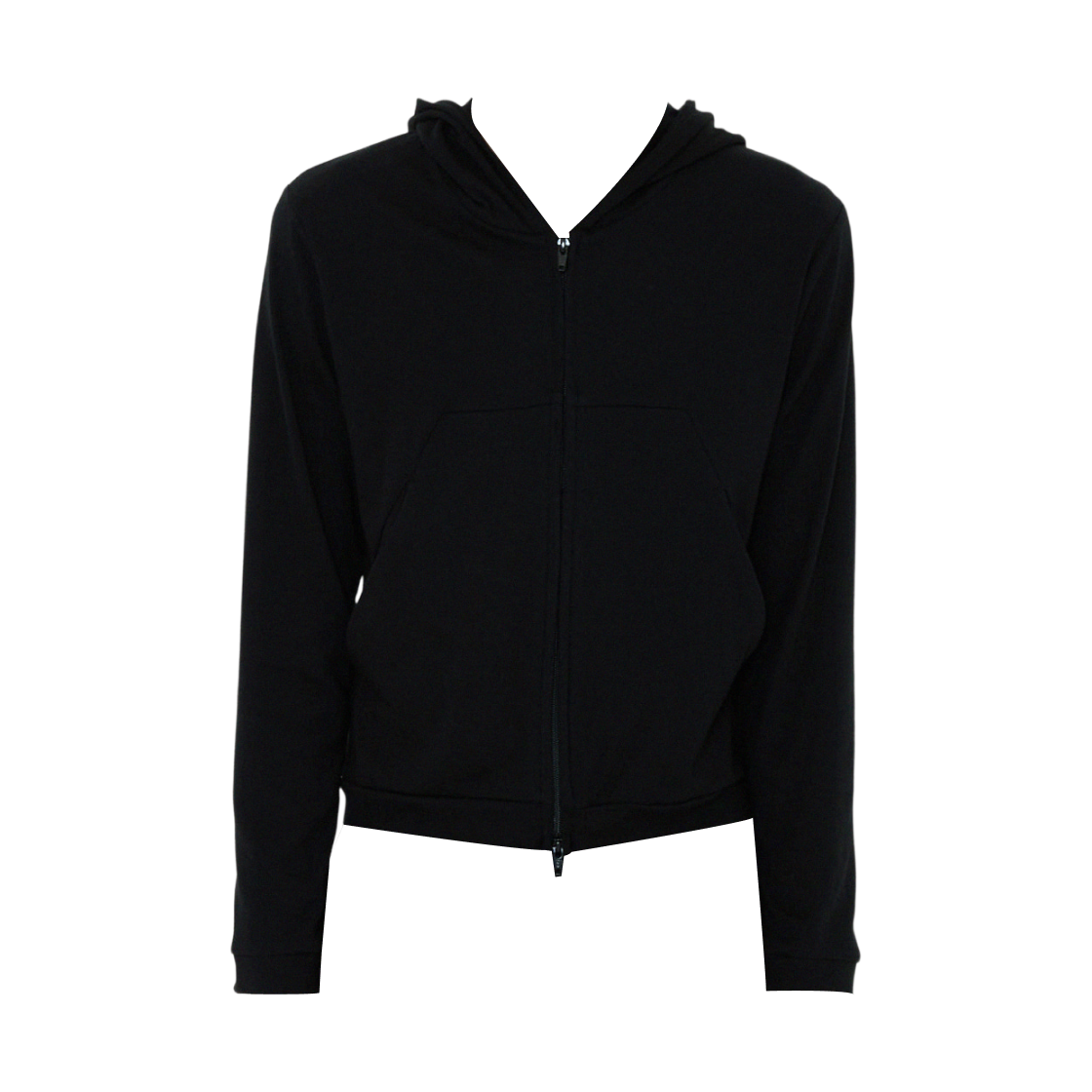 이니어 262 슬림 라이트웨이트 집 후드 블랙(Innir 262 Slim Lightweight Zip Hoodie Black)