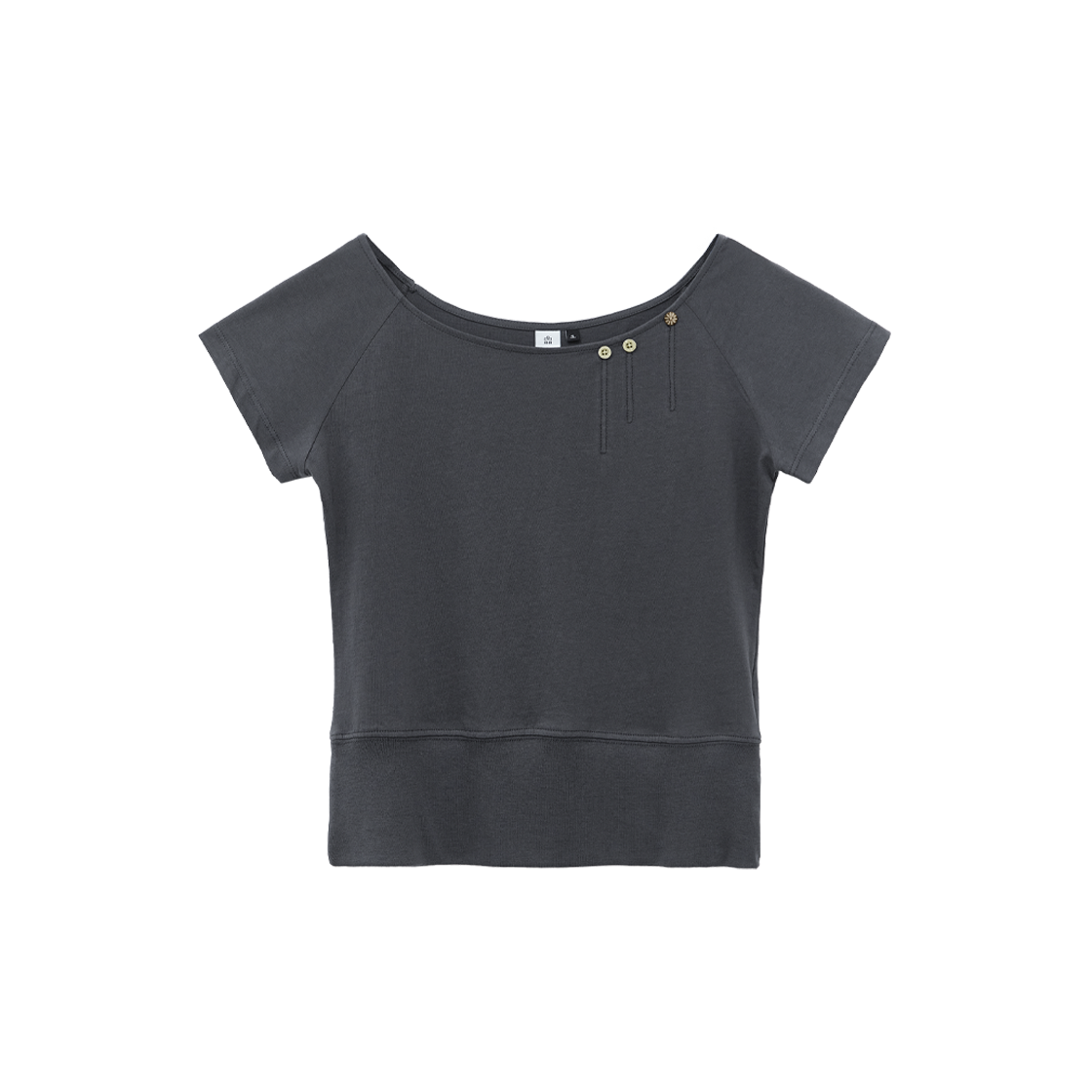 폴리테루 우먼 코하나 티 차콜(Polyteru Women Kohana Tee Charcoal) - 1