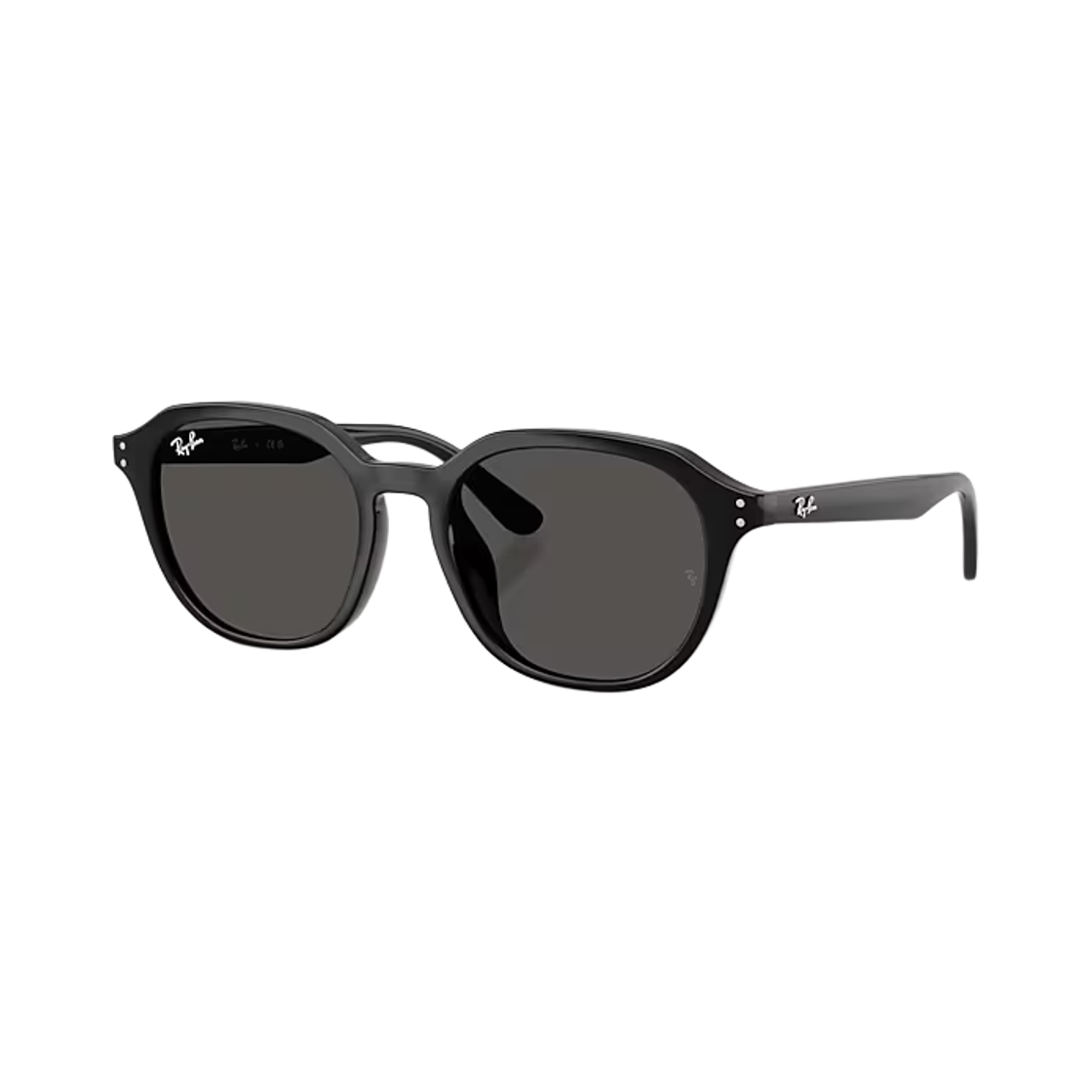 RB4459D-901/87 Ray-Ban RB4459D Polished Black Frame Dark Grey Lense Low Bridge Fit