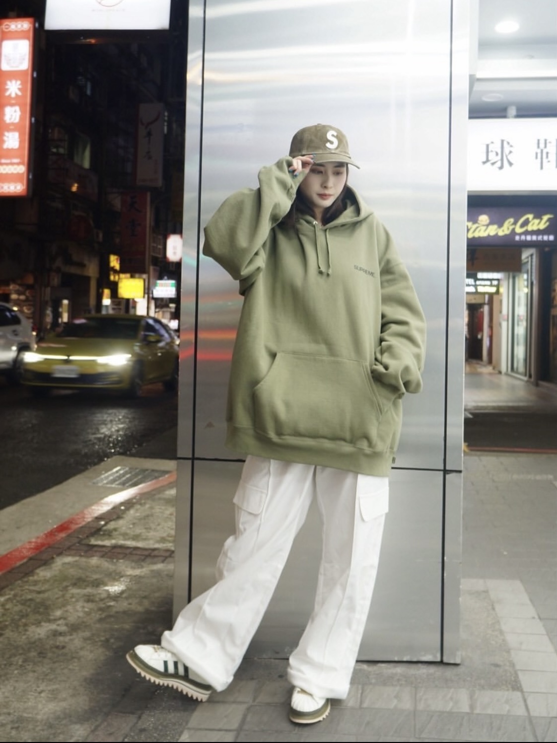 Adidas x BAPE x Edison Chen Clot Superstar Off White Branch 착용 스타일 - 1