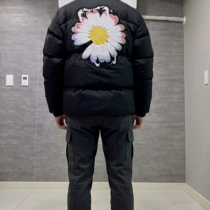 Nike x Peaceminusone Korea Puffer Jacket Black (IM3224-010) 착용 스타일