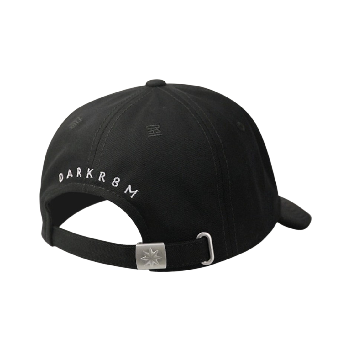 다크룸 스튜디오 베이직 로고 햇 블랙 실버(Darkr8m Studio Basic Logo Hat Black Silver) - 3