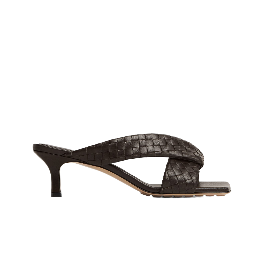 837835V2ED02113 (W) Bottega Veneta Riva Mule Fondant