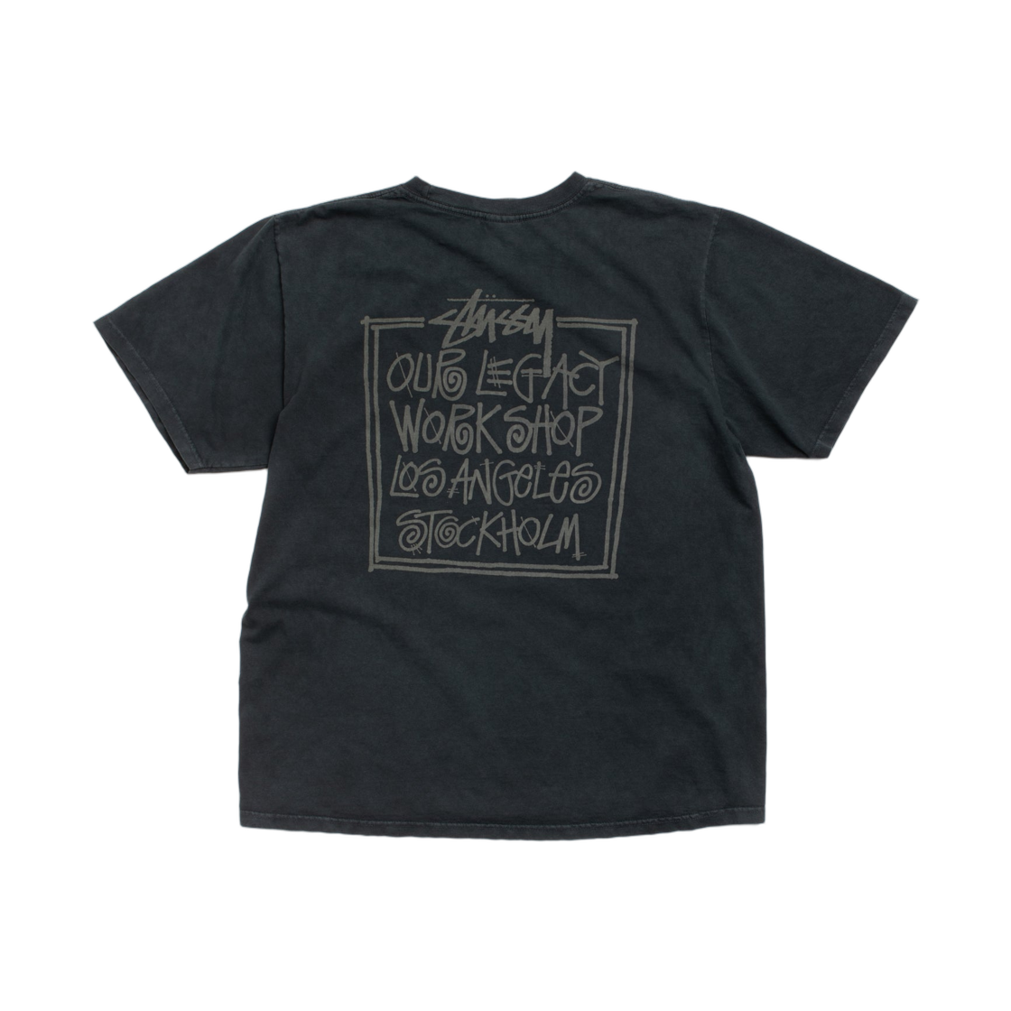 스투시 x 아워레가시 프레임 티셔츠 오버 다이(Stussy x Our Legacy Frame T-Shirt Over Dye) - 2