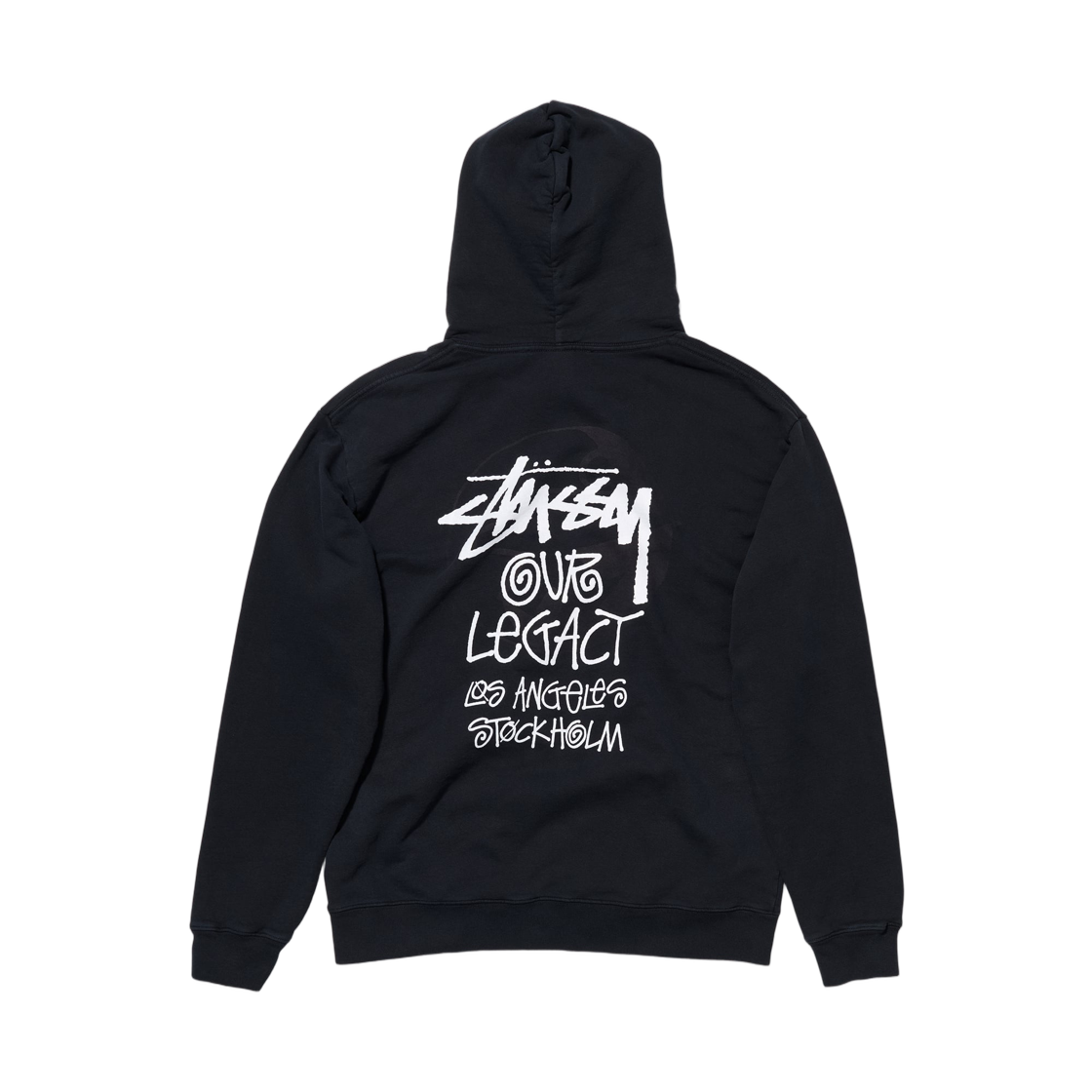 3923786 Stussy x Our Legacy Surfman Pig. Dyed Hood Blue Overdyed Black