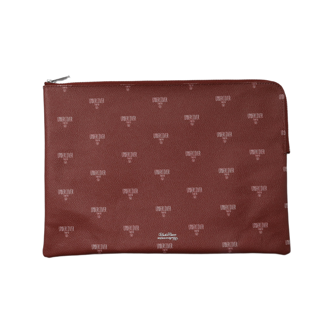 언더커버 UCX9P93-02 PVC 올오버 패턴 파우치 보르도(Undercover UCX9P93-02 PVC All-Over Pattern Pouch Bordeaux)