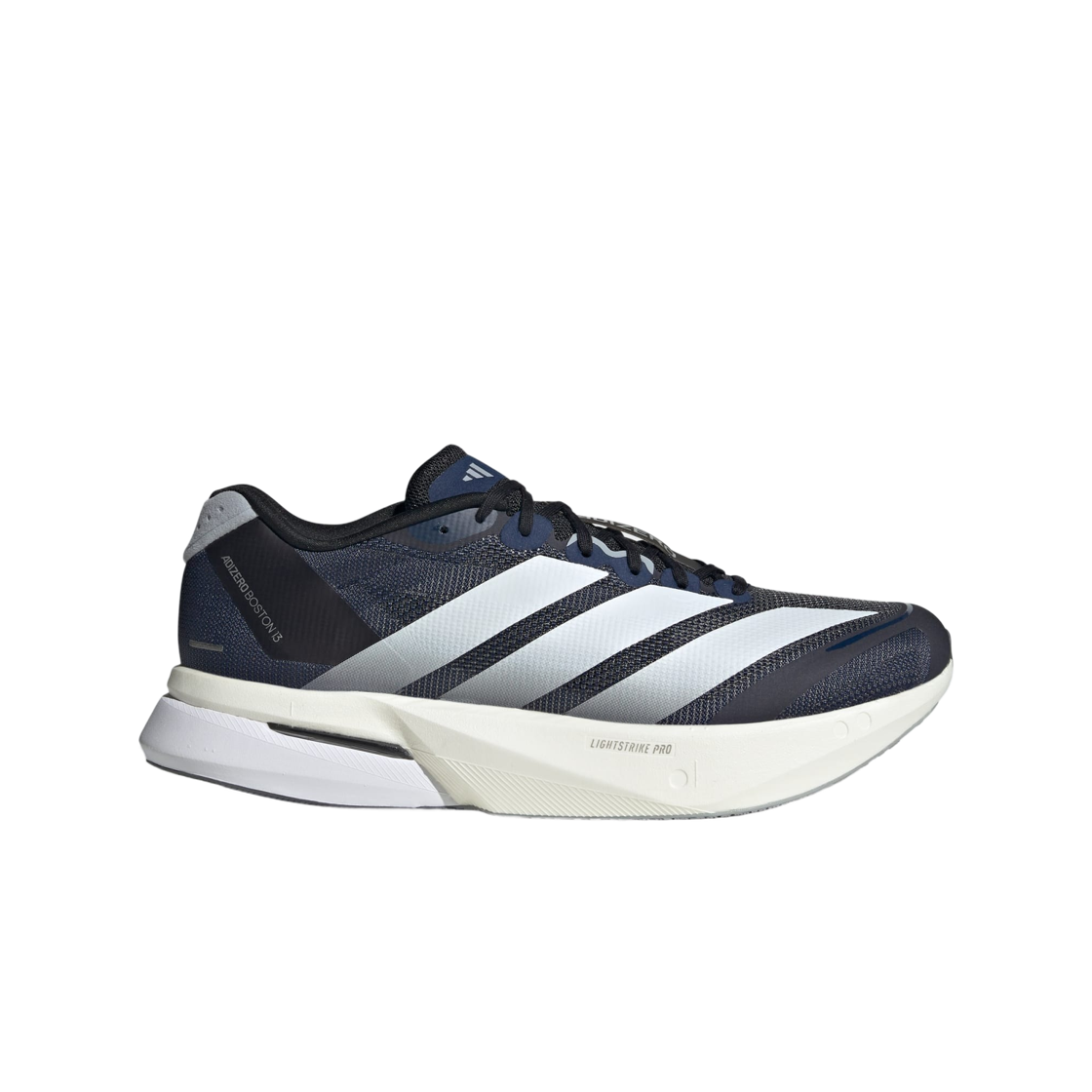 JS4940 Adidas Adizero Boston 13 M Dark Blue Cloud White