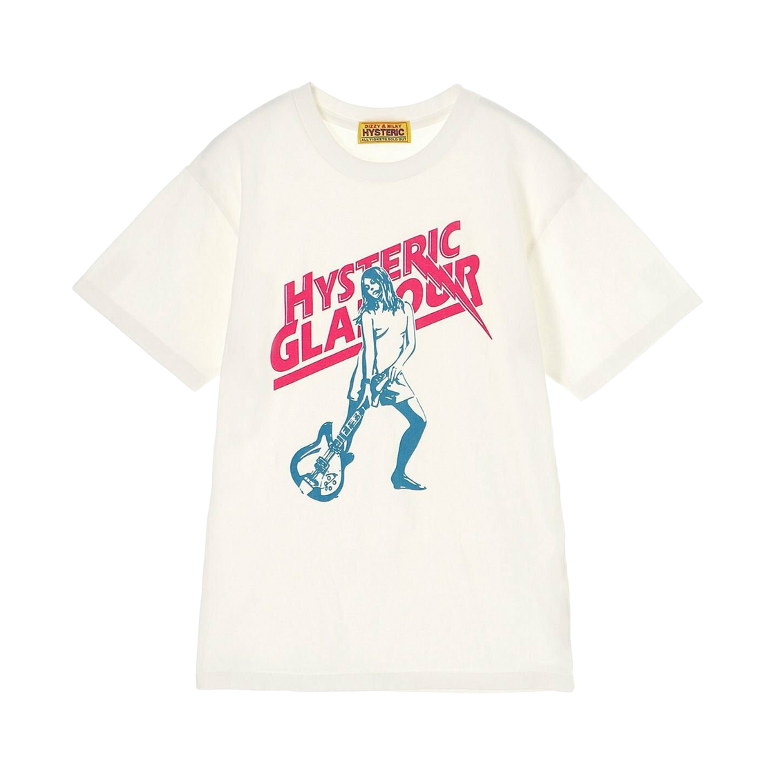 01261CT29 (W) Hysteric Glamour Hysteric Lightning T-Shirt White