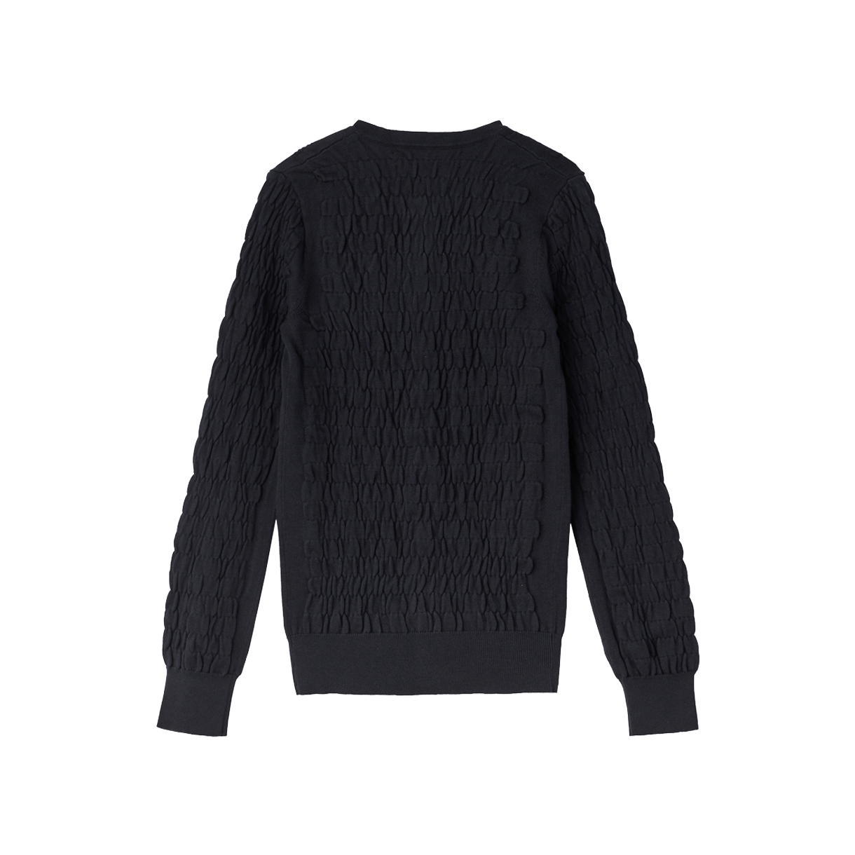 코너 아이브스 우먼 셔링 니티드 가디건 네이비 - 26FW(Conner Ives Women Shirred Knitted Cardigan Navy - 26FW) - 2
