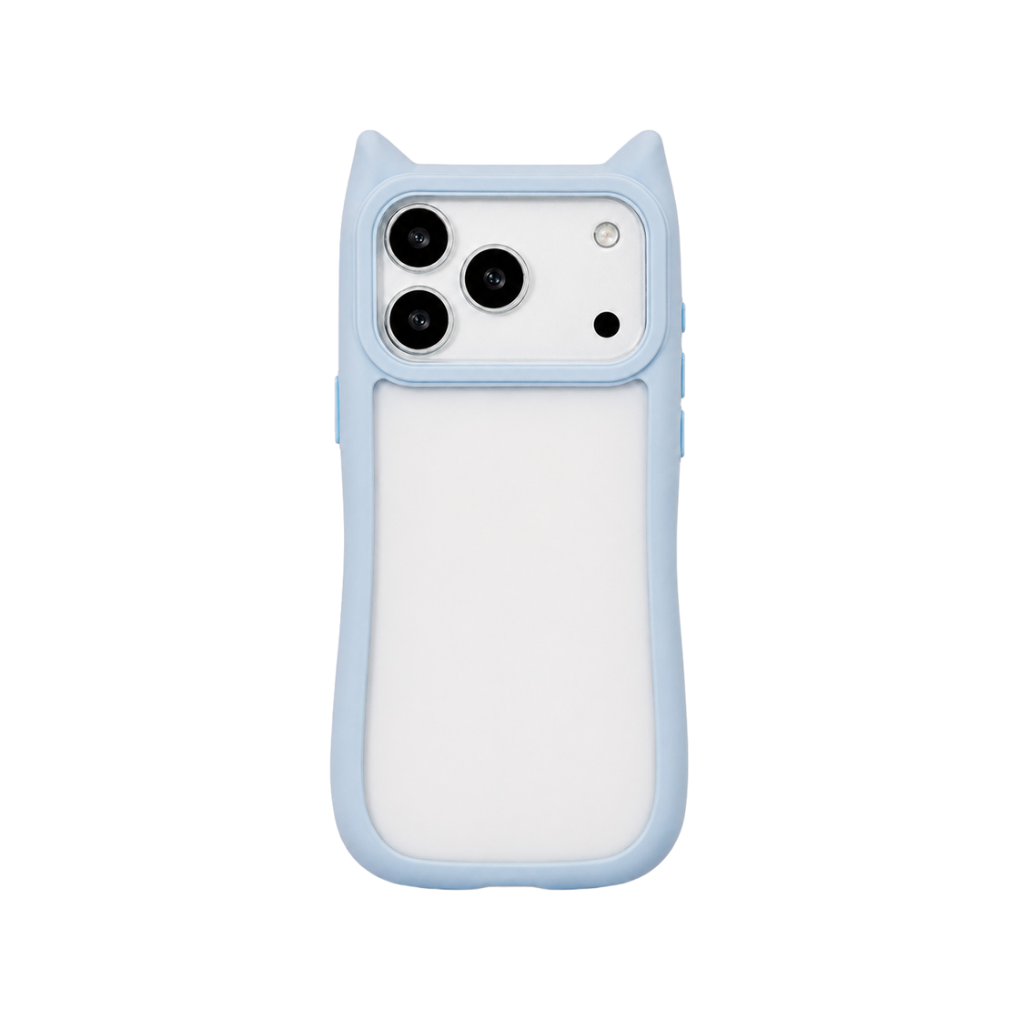 0101 NINETEENFRIDAY Kitten Frame Case - Skyblue