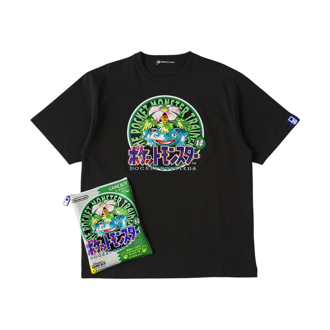 - Pokemon Center Package T-Shirt In Pouch Pokemon Green