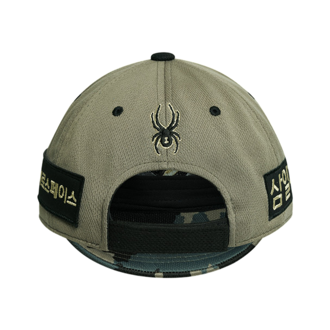 한화 이글스 스파이더 26 밀리터리 어센틱 패치 볼캡 카키(Hanwha Eagles Spyder 26 Military Authentic Ball Cap with Patch Khaki) - 2