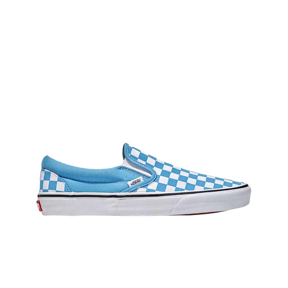 VN000D6BE2W Vans Classic Slip-On Checkerboard Heritage Blue White