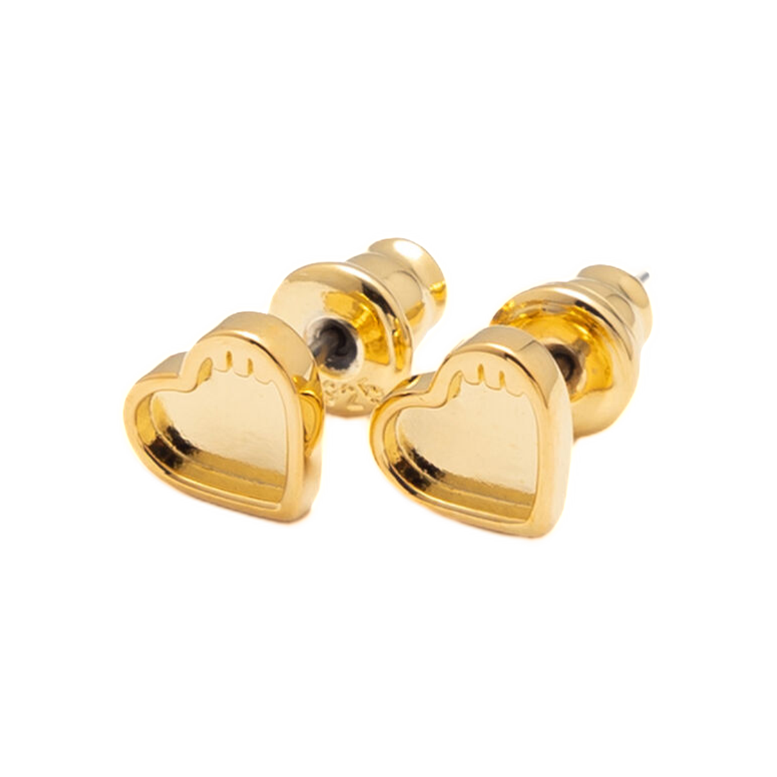 HM31GD088 Human Made Silver Earrings Gold