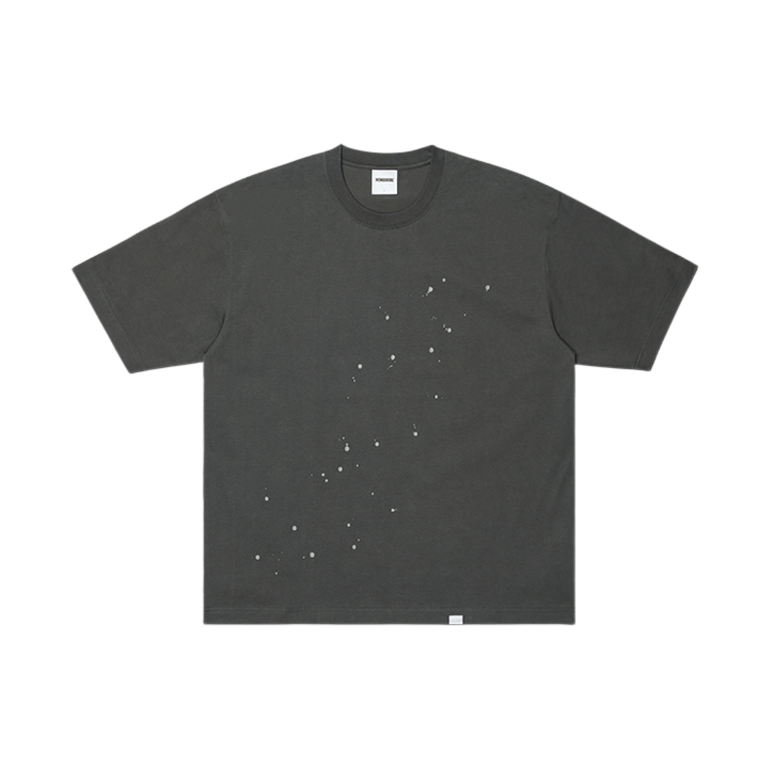 NMSS62TS01CHA NOMANUAL NM Painted T-Shirt Charcoal