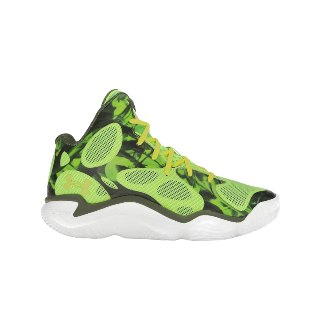 3026640-300 Under Armour Curry Spawn Flotro Hyper Green Rough