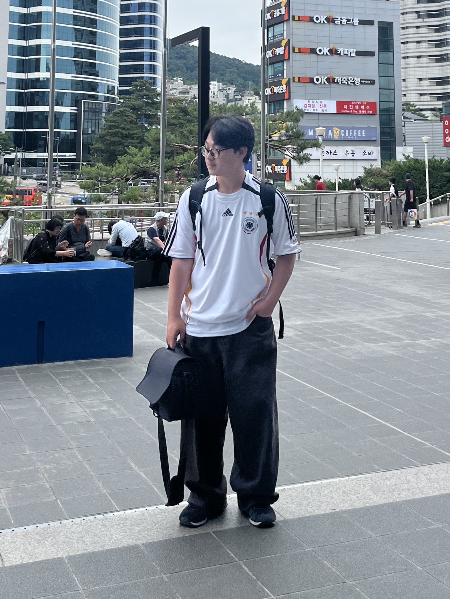 Adidas Germany 2026 Home Jersey White - KR Sizing (Non Marking Ver.) 착용 스타일 - 2