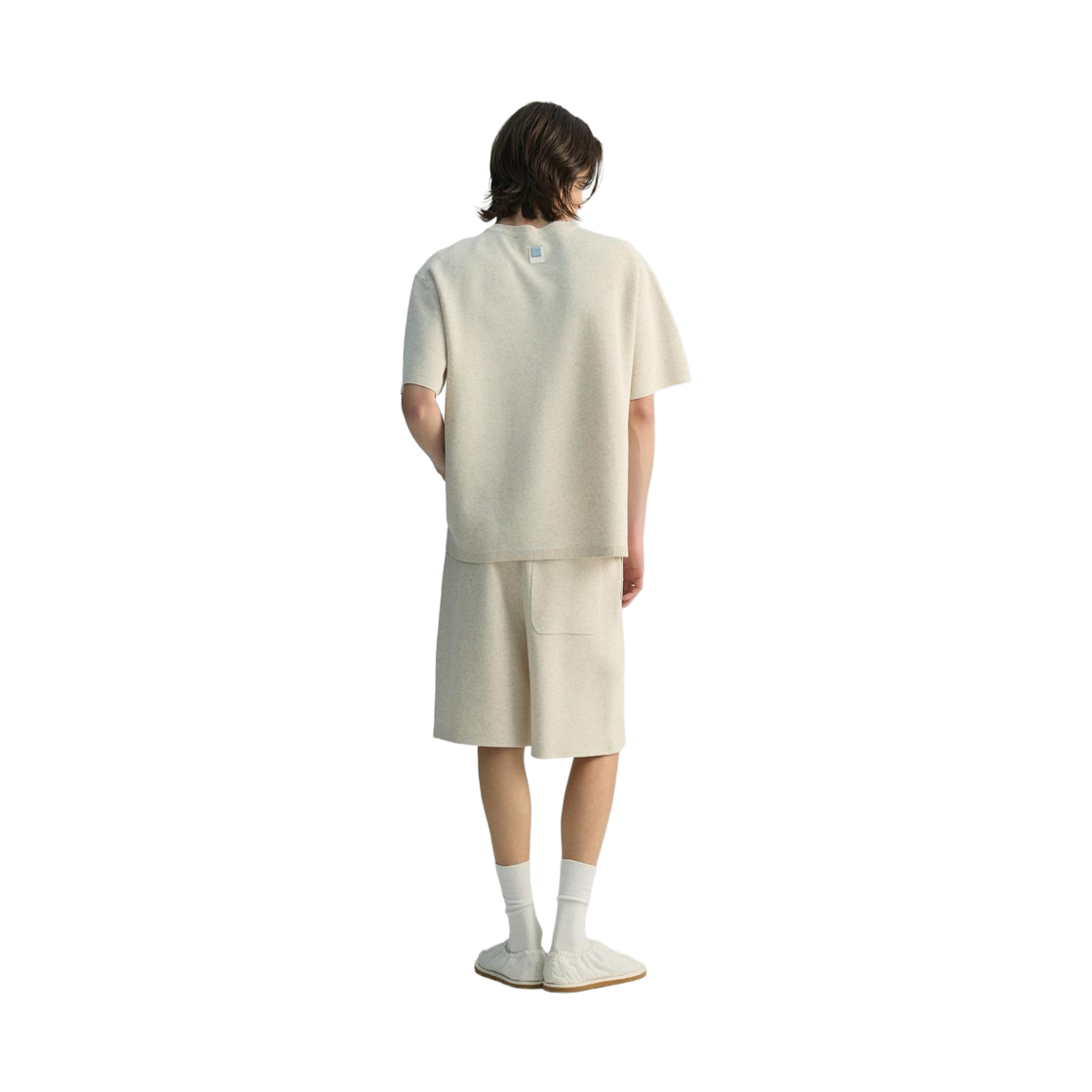 이로 네뷸라스 강연 니트 셋업 쇼츠 아이보리(Iro Nebulas Lightweight Knit Set-Up Shorts Ivory) - 5