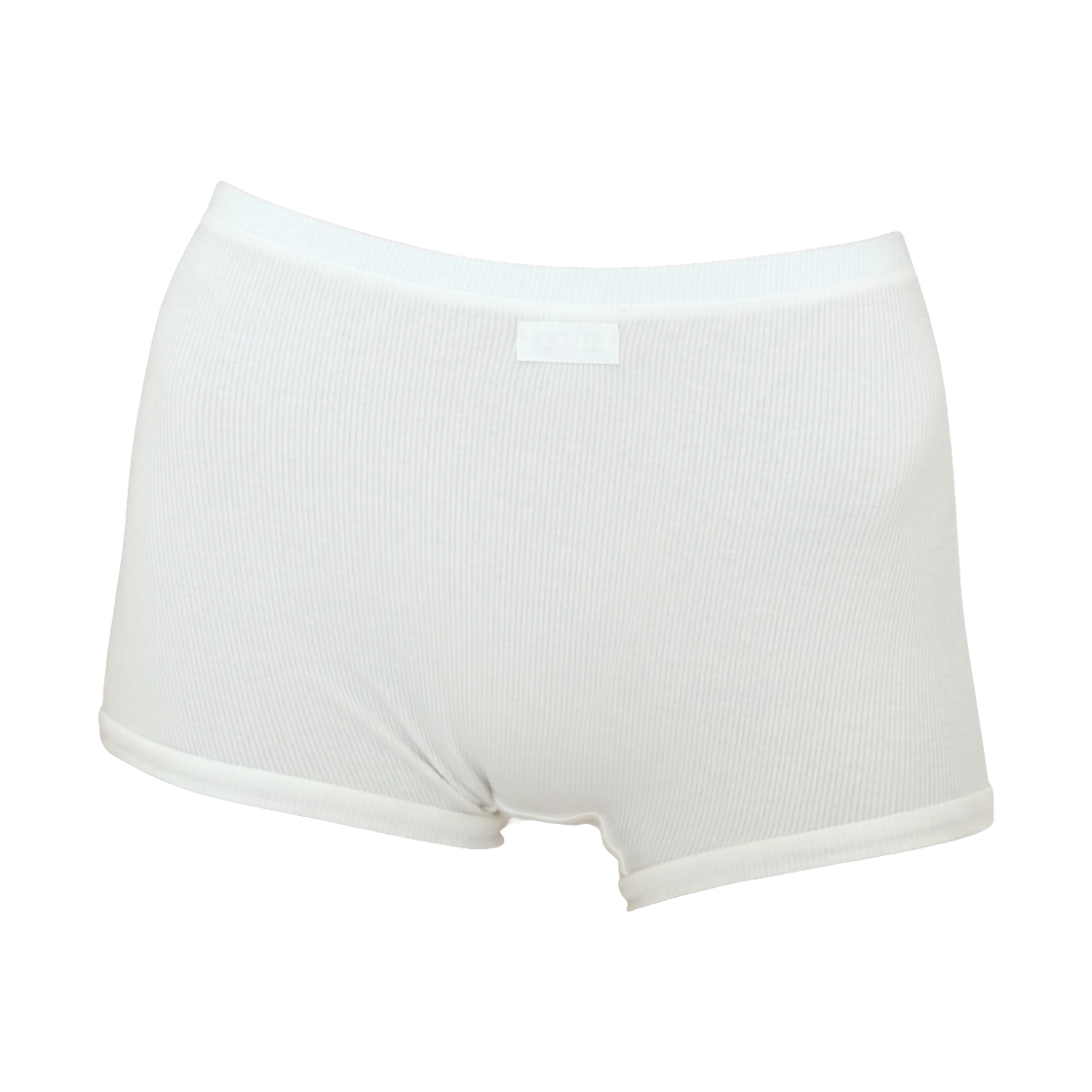 (W) 이니어 262 코어 립 보이 쇼츠 화이트((W) Innir 262 Core Rib Boy Shorts White)