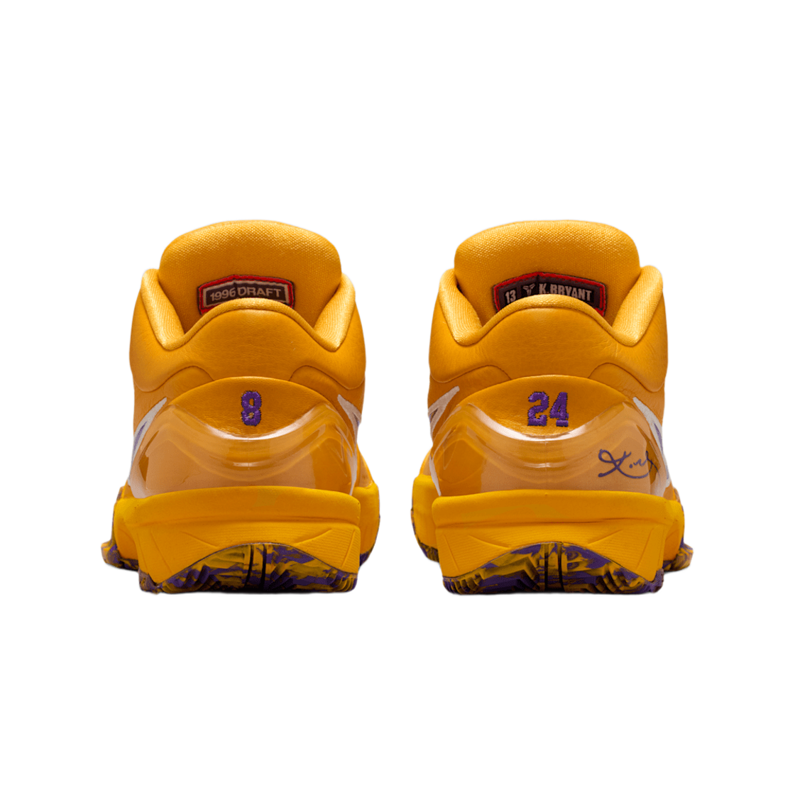 (GS) 나이키 코비 4 드래프트 팩 유니버시티 골드 앤 피어스 퍼플((GS) Nike Kobe 4 Draft Pack University Gold and Fierce Purple) - 3