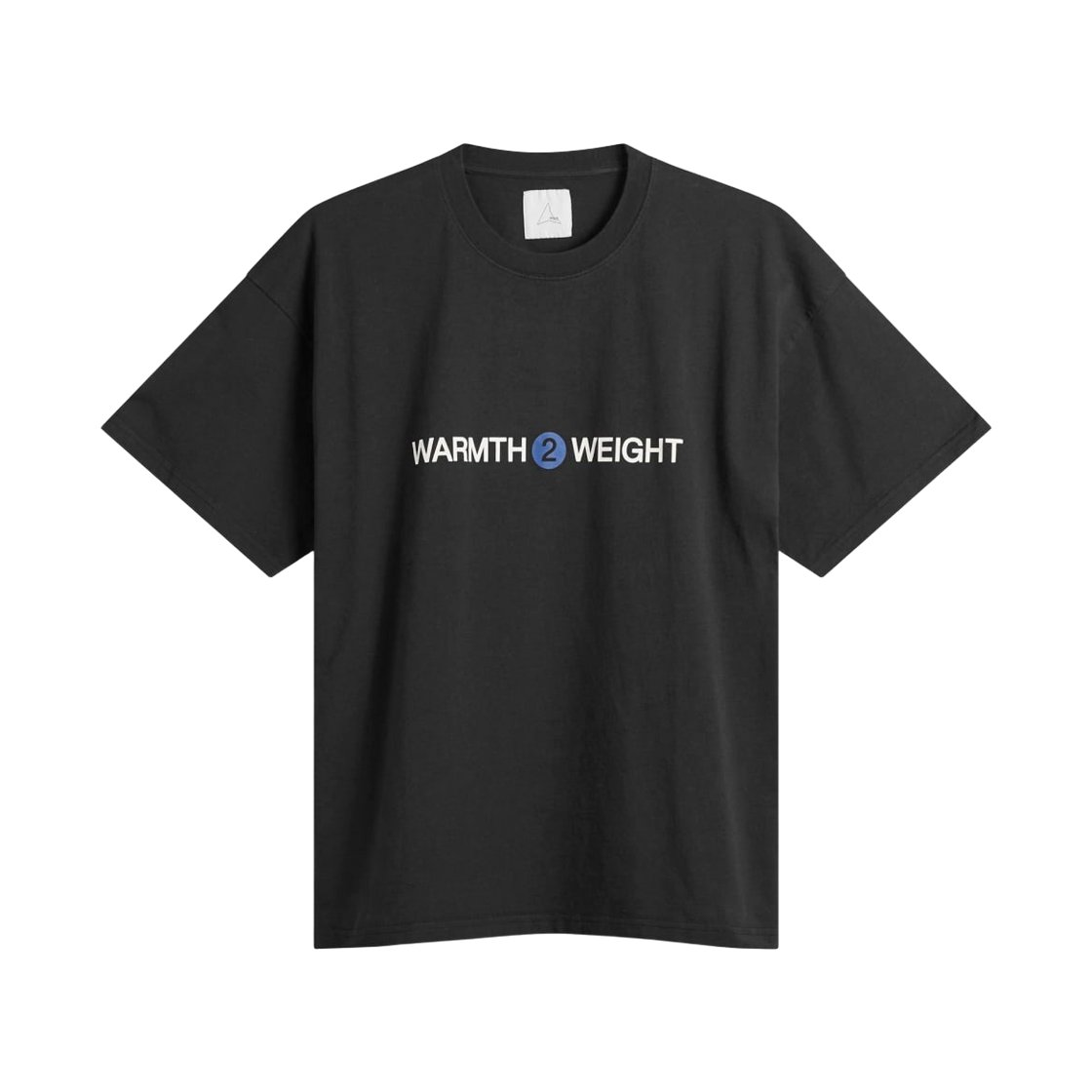 로아 웜스 티셔츠 워시드 블랙(ROA Warmth T-Shirt Washed Black)