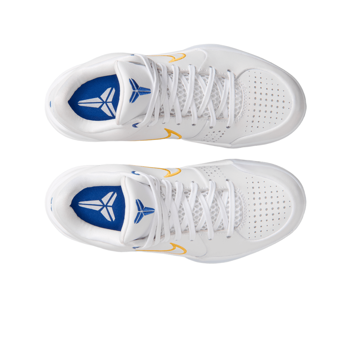(GS) 나이키 코비 4 드래프트 팩 화이트 앤 글레이셔 블루((GS) Nike Kobe 4 Draft Pack White and Glacier Blue) - 2